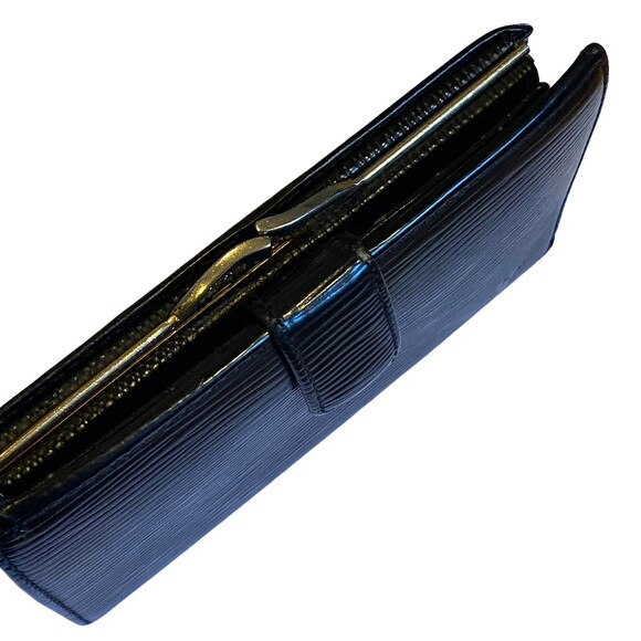 Louis Vuitton Authentic Black Epi Kisslock Vintage Wallet - Picture 4 of 15
